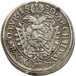 Austria, Leopold I, 6 kreuzer 1680 MM, Vienna