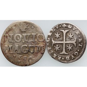 Italy, Netherlands, set of coins from 1653-1686, (2 pieces)