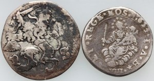 Italy, Netherlands, set of coins from 1653-1686, (2 pieces)