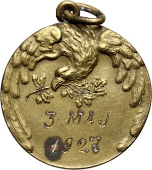 II RP, medal of 1927, In Commemoration of Shooting Competitions.