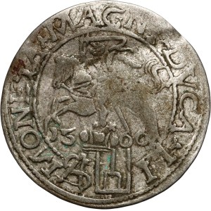 Zygmunt II August, grosz na stopę polską 1566, Tykocin
