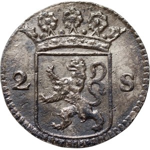 Netherlands, Holland, 2 Stuivers 1724, Dordrecht