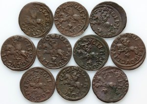 John II Casimir, set of shekels (boratins), (10 pieces)