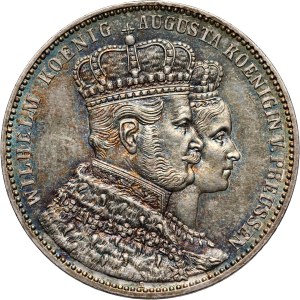 Germany, Prussia, Wilhelm I, Thaler 1861 A, Berlin