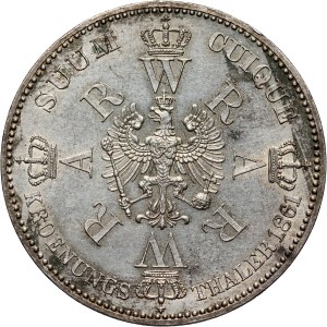 Germany, Prussia, Wilhelm I, Thaler 1861 A, Berlin