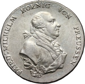 Silesia under Prussian rule, Frederick II, thaler 1793 B, Wrocław