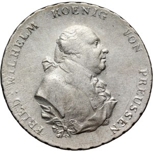Śląsk pod panowaniem pruskim, Fryderyk II, talar 1791 B, Wrocław