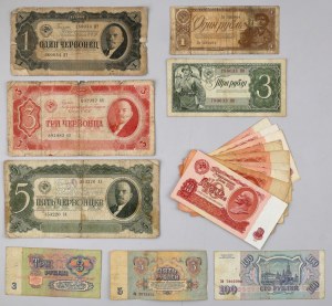 Russia, Empire, USSR, sectional set of banknotes from 1898-1961, (29 pieces)