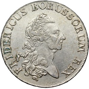 Germania, Brandeburgo-Prussia, Federico II, tallero 1783 E, Königsberg