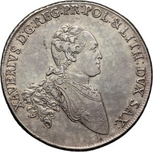Xavier (as administrator), 1765 EDC thaler, Dresden