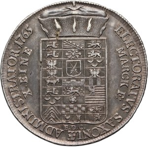 Ksawery (jako administrator), talar 1765 EDC, Drezno