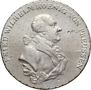 Germany, Prussia, Frederick William II, Thaler 1793 E, Königsberg