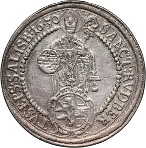 Austria, Salzburg, Paris von Lodron, Thaler 1650