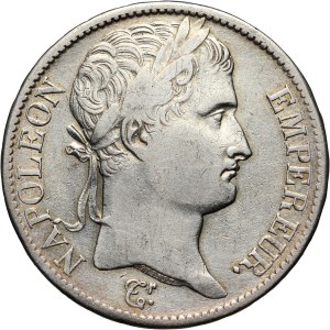 France, Napoleon I, 5 Francs 1808 A, Paris