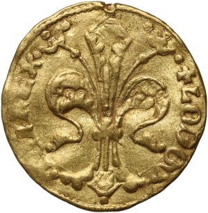Louis I of Hungary 1342-1382, goldgulden (floren), Buda