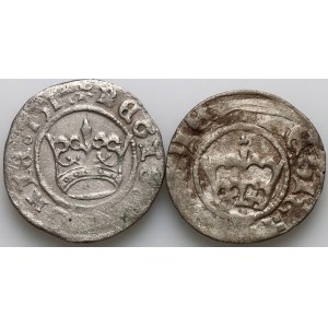 Polska Królewska, zestaw półgroszy, (2 sztuki)
