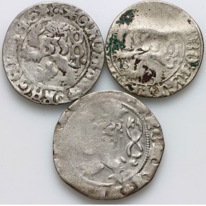 Czech Republic, set of Prague groschen, (3 pieces)