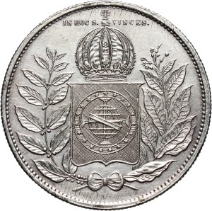 Brazil, 2000 Reis 1852