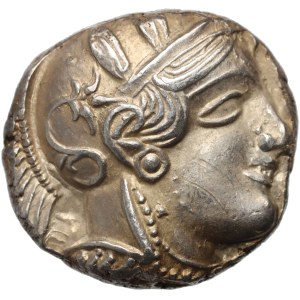 Greece, Attica, Athens, Tetradrachm 454-404 BC