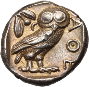 Greece, Attica, Athens, Tetradrachm 454-404 BC