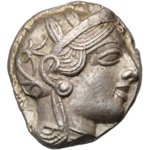 Greece, Attica, Athens, Tetradrachm 454-404 BC