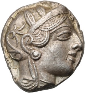 Greece, Attica, Athens, Tetradrachm 454-404 BC