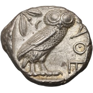 Greece, Attica, Athens, Tetradrachm 454-404 BC