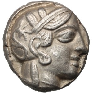 Greece, Attica, Athens, Tetradrachm 454-404 BC