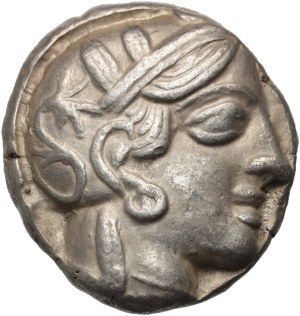 Greece, Attica, Athens, Tetradrachm 454-404 BC