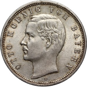 Germany, Bavaria, Otto, 5 Mark 1913 D, Munich