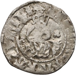 Casimir III the Great 1333-1370, quarto (half-penny), Cracow, nice