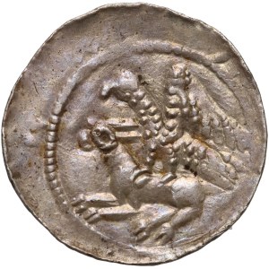Władysław II Wygnaniec 1138-1146, denar, orzeł i zając, bez znaków