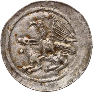 Władysław II Wygnaniec 1138-1146, denar, orzeł i zając, kropka przed zającem