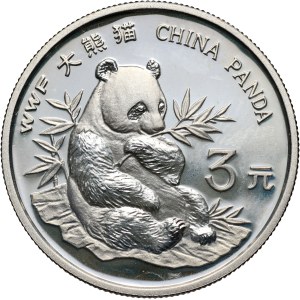 China, 3 Yuan 1997, Panda