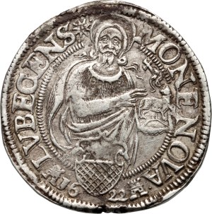 Germany, Lubeck, thaler 1622, with title of Ferdinand II