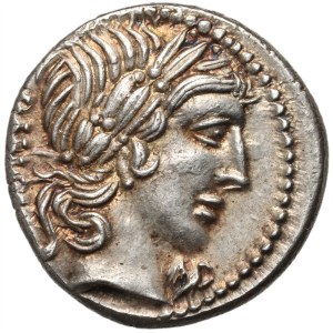 Roman Republic, C. Vibius C.f. Pansa 90 BC, Denar, Rome