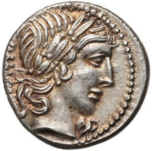 Roman Republic, C. Vibius C.f. Pansa 90 BC, Denar, Rome