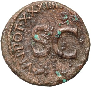 Roman Empire, Augustus 27 BC-14 AD, As 11/12 AD, Rome