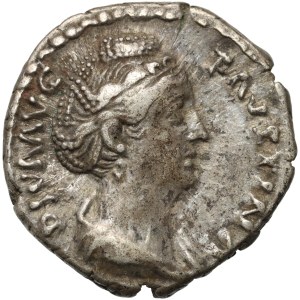 Roman Empire, Faustina Senior, Denar 146, Rome