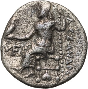 Greece, Egypt, Antigonos I Monophthalmos, Drachma 306-305 BC, Abydos