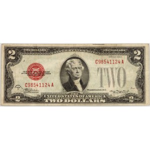 USA, 2 Dollar 1928, Legal Tender, Series A
