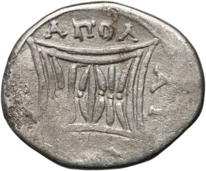 Greece, Illyria, Apollonia, Drachm 3rd-2nd century BC, Aineias and Ariston