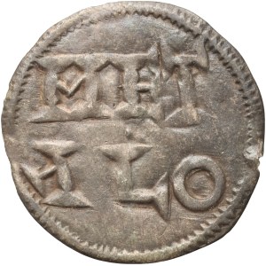 France, Carolingians, Charles III the Simple 893 -922, Denar, Melle