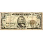 United States of America, The Federal Reserve Bank of Cleveland, 50 dollars 1929