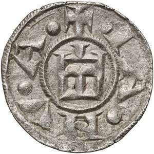 Italy, Republic of Genoa, XIIth cent, Denar, Genoa