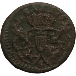 August III, szeląg 1753 S, Gubin