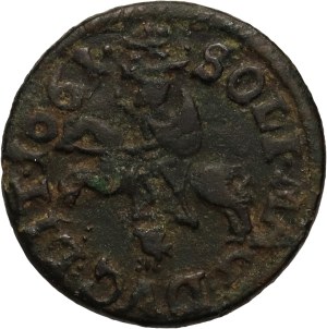 John II Casimir, Lithuanian shilling 1661, Ujazdów
