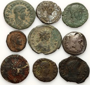 Antiquity, coin set (9 pieces)