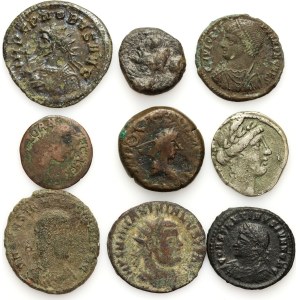 Antiquity, set of coins (9 pieces)