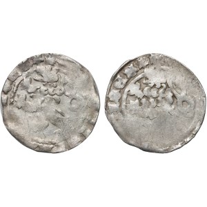 Czechia, Wenceslas IV Luxembourg 1378-1419, set of Prague Groschen (2 pieces)